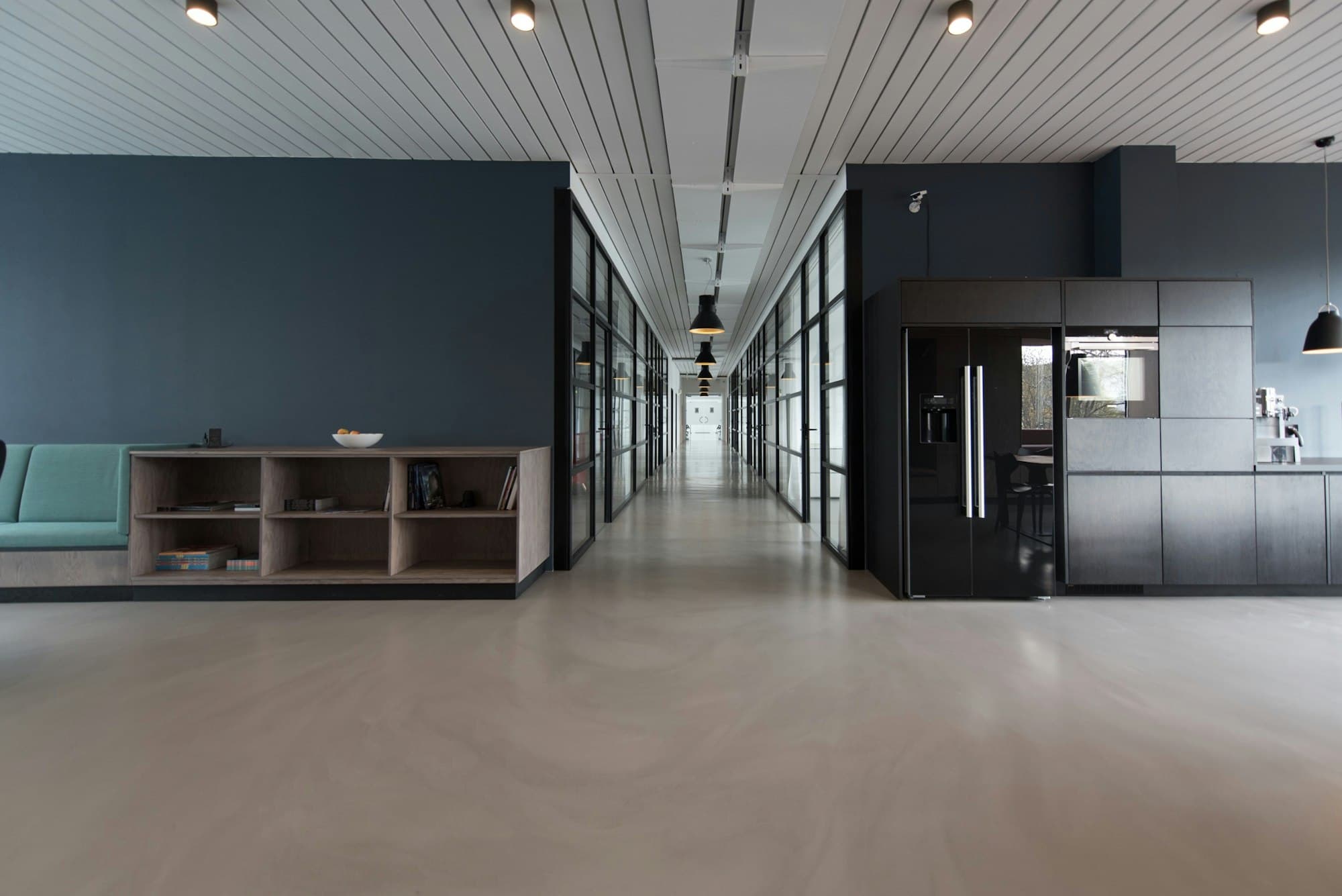 Professional office atmosphere — a fiduciary working environment